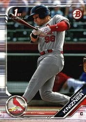 2019 Bowman Prospects Andrew Knizner #BP-132 card