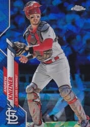 2020 Topps Chrome Update Sapphire Edition Base Set Andrew Knizner #U-146 card