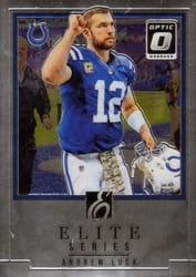 2018 Donruss Optic Elite Series Andrew Luck #ES-AL card