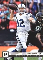 2018 Panini Base Set Andrew Luck #124 card