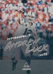 2018 Panini Luminance Base Set Andrew Luck #33 card