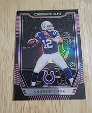 2018 Panini Obsidian Andrew Luck #57 card