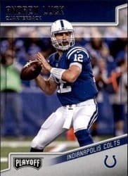 2018 Panini Playoff Base Set Andrew Luck #82 card