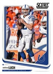 2018 Score Base Set Andrew Luck #135 card