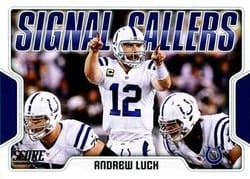 2018 Score Signal Callers Andrew Luck #14 card