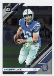 2019 Donruss Optic Base Set Andrew Luck #43 card