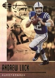 2019 Panini Illusions Base Set Andrew Luck #55 card