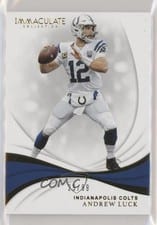 2019 Panini Immaculate Collection Andrew Luck #42 card