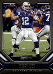 2019 Panini Playbook Base Set Andrew Luck #29 card