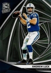 2019 Panini Spectra Base Set Andrew Luck #74 card