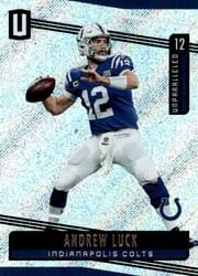 2019 Panini Unparalleled Base Set Andrew Luck #52 card