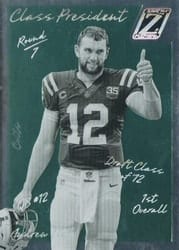 2023 Panini Zenith Class President Andrew Luck #15 card