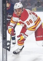 2020-21 Upper Deck Base Set Andrew Mangiapane #280 card