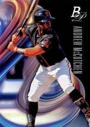 2018 Bowman Platinum Base Set Andrew McCutchen #17 card