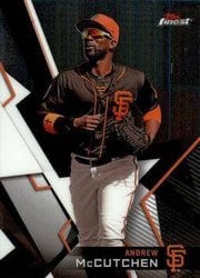 2018 Finest Base Set Andrew McCutchen #92 card