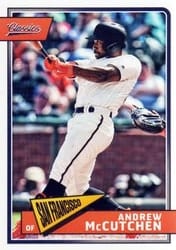 2018 Panini Chronicles Classics Andrew McCutchen #3 card