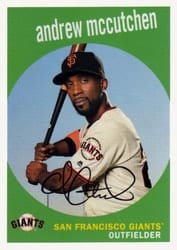 2018 Topps Archives Base Set Andrew McCutchen #5 card