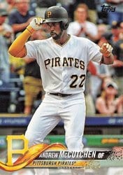 2018 Topps Base Set Andrew McCutchen #200 card