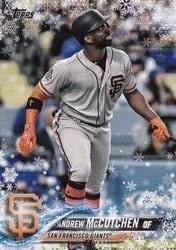 2018 Topps Holiday Base Set Andrew McCutchen #HMW79 card