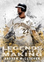 2018 Topps Legends in the Making (Series One) Andrew McCutchen #LTM-AM card