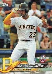 2018 Topps Opening Day Base Set Andrew McCutchen #83 card