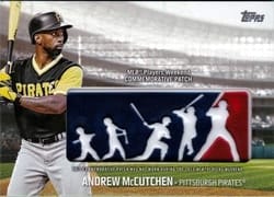 2018 Topps Players Weekend Logo Patches Andrew McCutchen #PWP-AM card