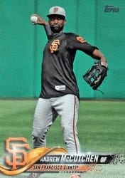 2018 Topps Update Base Set Andrew McCutchen #US83b card