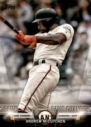 2018 Topps Update Salute Andrew McCutchen #S-50 card