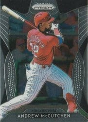 2019 Panini Prizm Base Set Andrew McCutchen #281 card