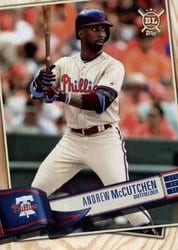 2019 Topps Big League Base Set Andrew McCutchen #265 card