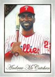 2019 Topps Gallery Base Set Andrew McCutchen #83 card