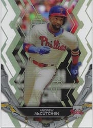 2019 Topps High Tek Base Set Andrew McCutchen #97 card