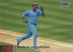 2020 Stadium Club Base Set Andrew McCutchen #77 card
