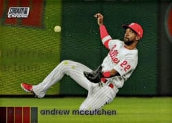 2020 Stadium Club Chrome Base Set Andrew McCutchen #77 card