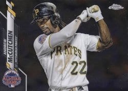 2020 Topps Chrome Update Base Set Andrew McCutchen #U-73 card