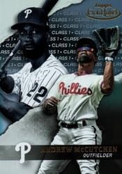 2020 Topps Gold Label Base Set Andrew McCutchen #73 card