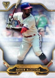 2020 Topps Triple Threads Base Set Andrew McCutchen #69 card