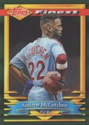 2021 Finest Flashbacks Base Set Andrew McCutchen #32 card