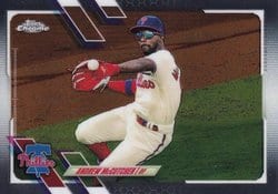 2021 Topps Chrome Base Set Andrew McCutchen #44 card