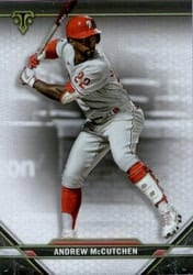 2021 Topps Triple Threads Base Set Andrew McCutchen #98 card