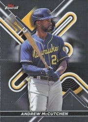 2022 Finest Base Set Andrew McCutchen #80 card