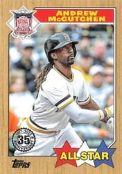 2022 Topps 1987 Topps Baseball All-Stars Andrew McCutchen #87AS-46 card