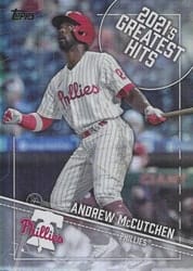 2022 Topps 2021 Greatest Hits Andrew McCutchen #21GH-12 card