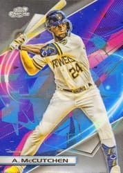 2022 Topps Cosmic Chrome Base Set Andrew McCutchen #16 card
