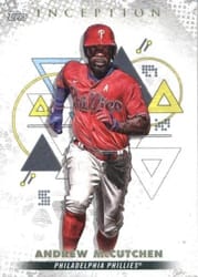 2022 Topps Inception Base Set Andrew McCutchen #29 card