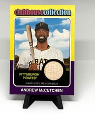 2024 Topps Heritage Clubhouse Collection Relic Andrew McCutchen #CCR-AM card