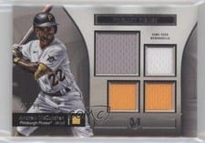 2024 Topps Museum Collection Single Player Primary Pieces Quad Relics Andrew McCutchen #SPPQ-AM card