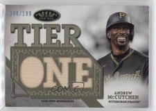 2024 Topps Tier One Die-Cut Relics Andrew McCutchen #T1RD-AM card