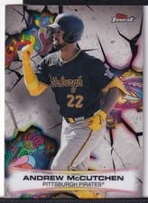 2025 Finest Smashing Through Andrew McCutchen #S-22 card