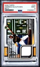 2026 Topps Real One Relics Andrew McCutchen #131 card